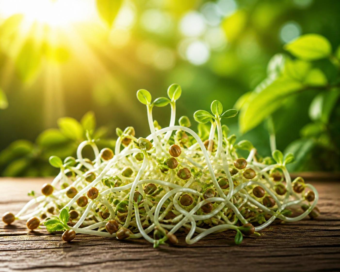 découvrez les bienfaits insoupçonnés de l'alfalfa pour votre santé et votre bien-être, ses propriétés nutritionnelles et comment l'intégrer à votre alimentation quotidienne.