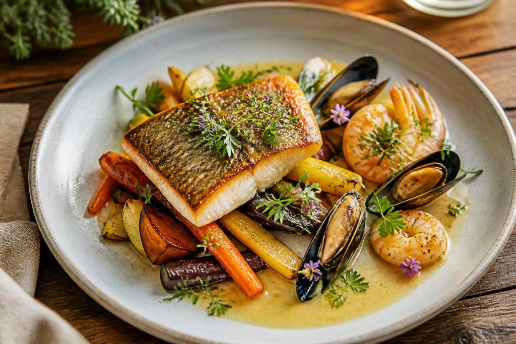 découvrez comment marier parfaitement les saveurs terrestres et les délices de la mer dans une assiette terre-mer pour un repas savoureux et équilibré.