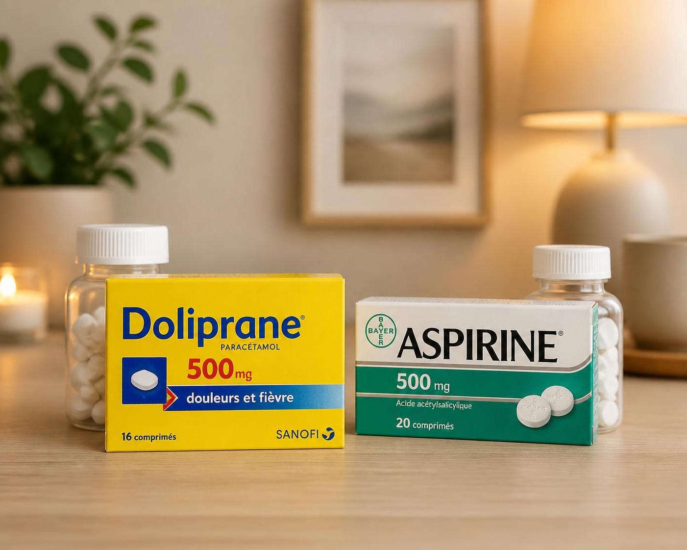 découvrez les différences entre le doliprane et l'aspirine pour choisir le traitement le plus efficace et adapté pour soulager vos douleurs rapidement et en toute sécurité.