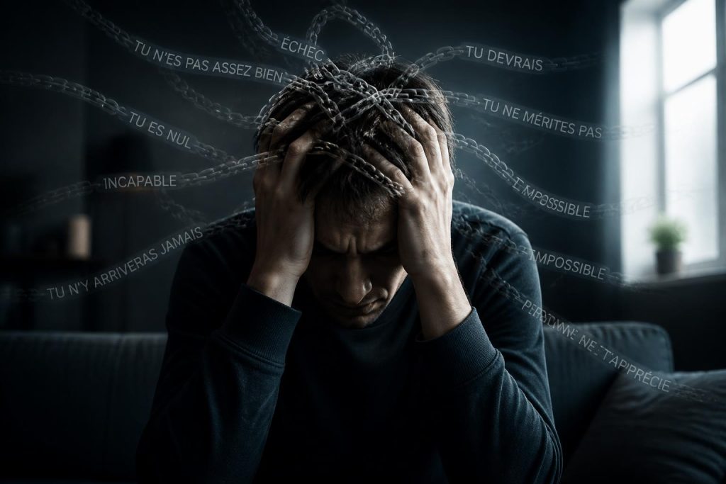 découvrez comment le flagelleur mental, cette voix intérieure critique, peut freiner votre bien-être et apprenez à la transformer pour retrouver sérénité et confiance en vous.