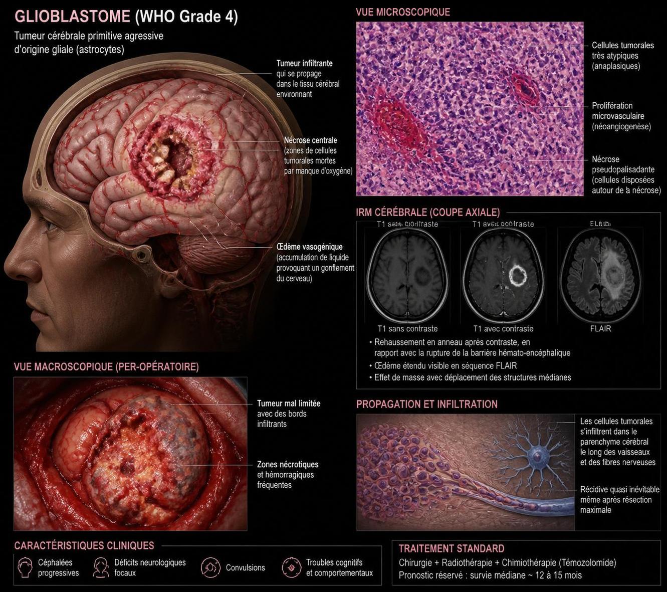découvrez les symptômes du glioblastome, une tumeur cérébrale agressive, pour mieux comprendre les signaux d'alerte et agir rapidement.