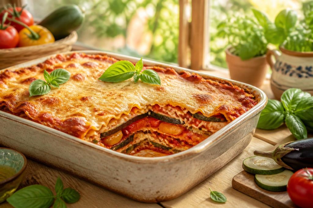 découvrez la recette savoureuse des lasagnes aux légumes du soleil, un plat léger et coloré qui réinvente vos repas d'été avec fraîcheur et gourmandise.