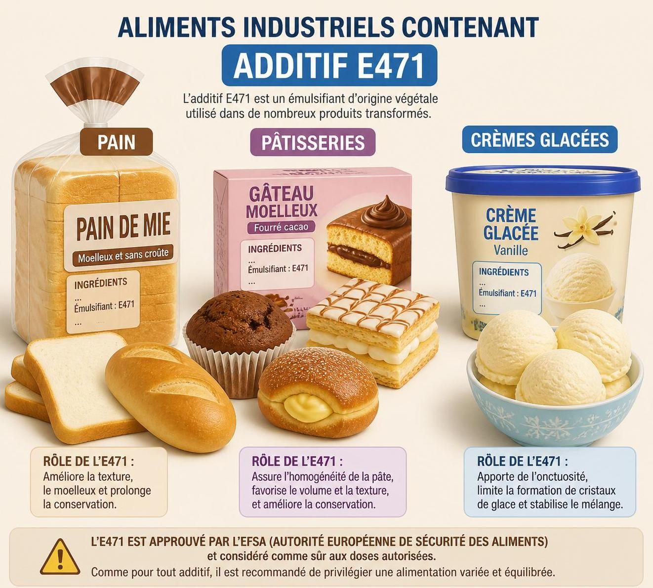 découvrez les risques potentiels de l'additif alimentaire e471 sur notre santé et notre bien-être, et informez-vous pour faire des choix alimentaires éclairés.