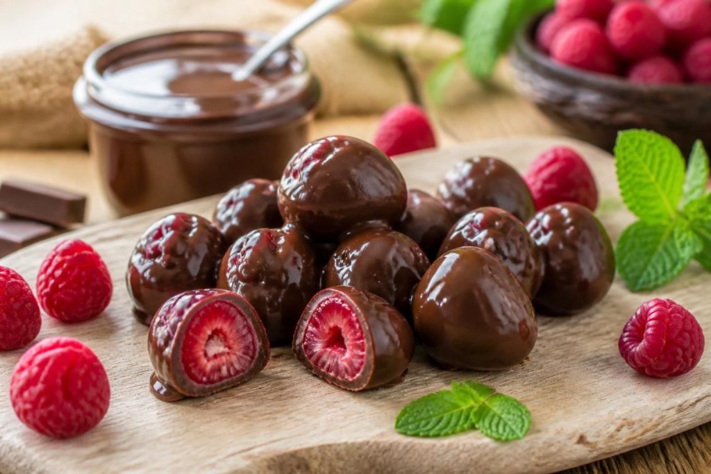 découvrez le parfait équilibre entre douceur et santé avec nos framboises enrobées de chocolat, un duo gourmand aux bienfaits surprenants pour le corps et l'esprit.