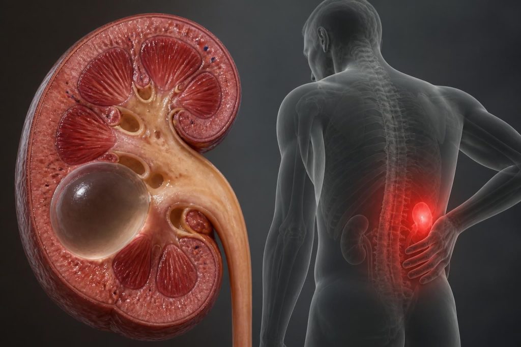 découvrez les symptômes du kyste au rein qui nécessitent une consultation médicale afin de prévenir toute complication.