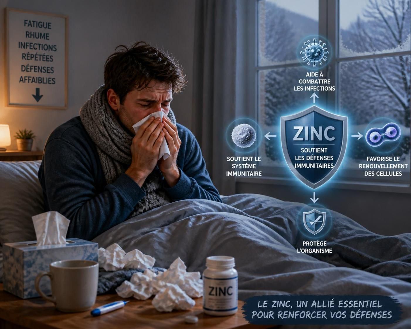 découvrez comment le zinc, un minéral essentiel souvent sous-estimé, peut renforcer efficacement vos défenses naturelles et soutenir votre santé au quotidien.