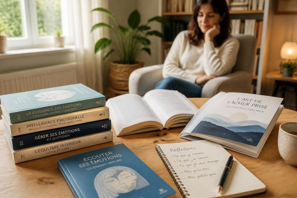 découvrez une sélection de livres de psychologie essentiels pour mieux comprendre et gérer vos émotions au quotidien.