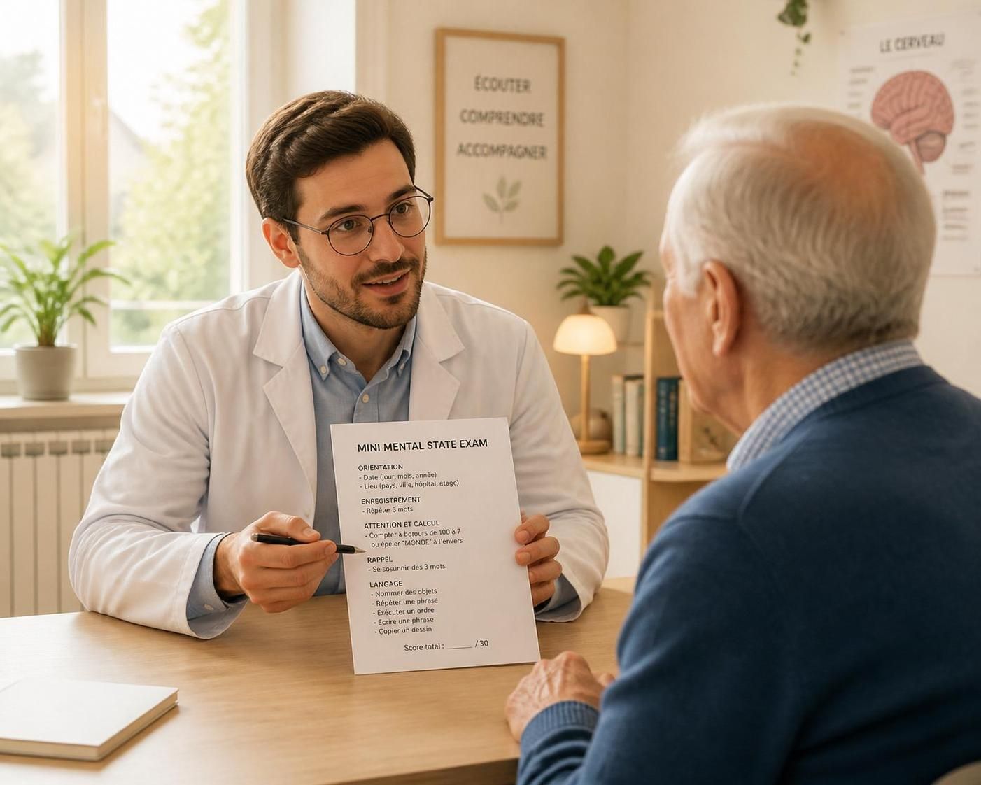 découvrez quels signes cognitifs le mini mental state exam détecte et son importance dans l'évaluation de la santé mentale.