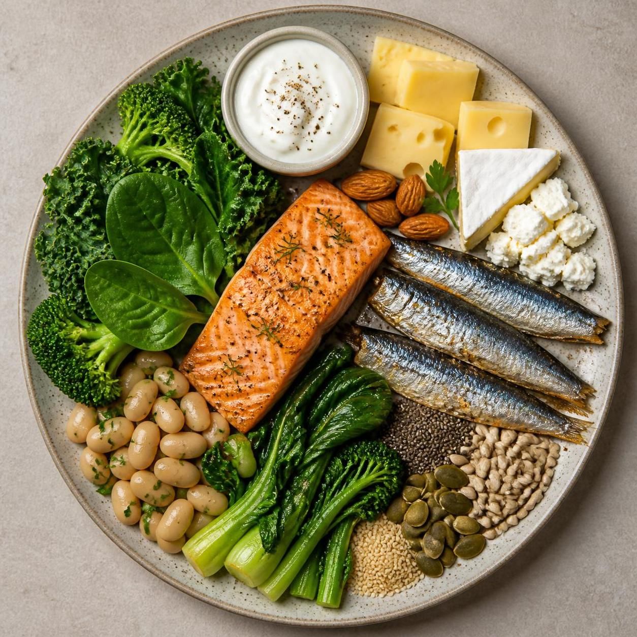 découvrez les aliments riches en calcium essentiels pour renforcer vos os et prévenir l'ostéoporose. adoptez une alimentation saine pour des os solides au quotidien.
