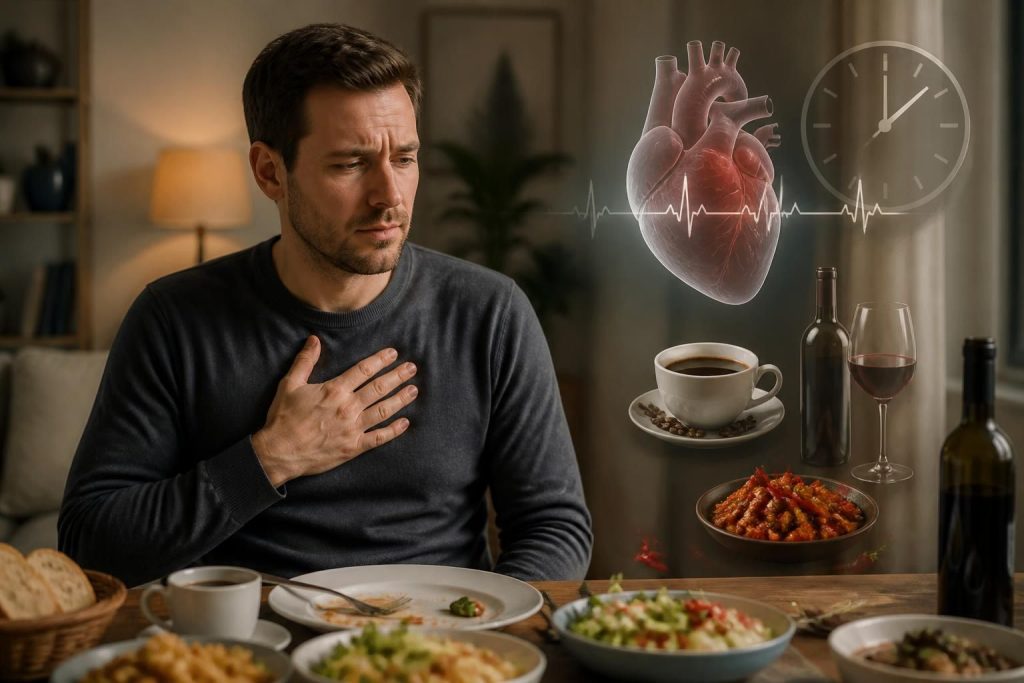 découvrez les causes possibles de l'augmentation du rythme cardiaque après un repas et les précautions à adopter pour préserver votre santé cardiovasculaire.