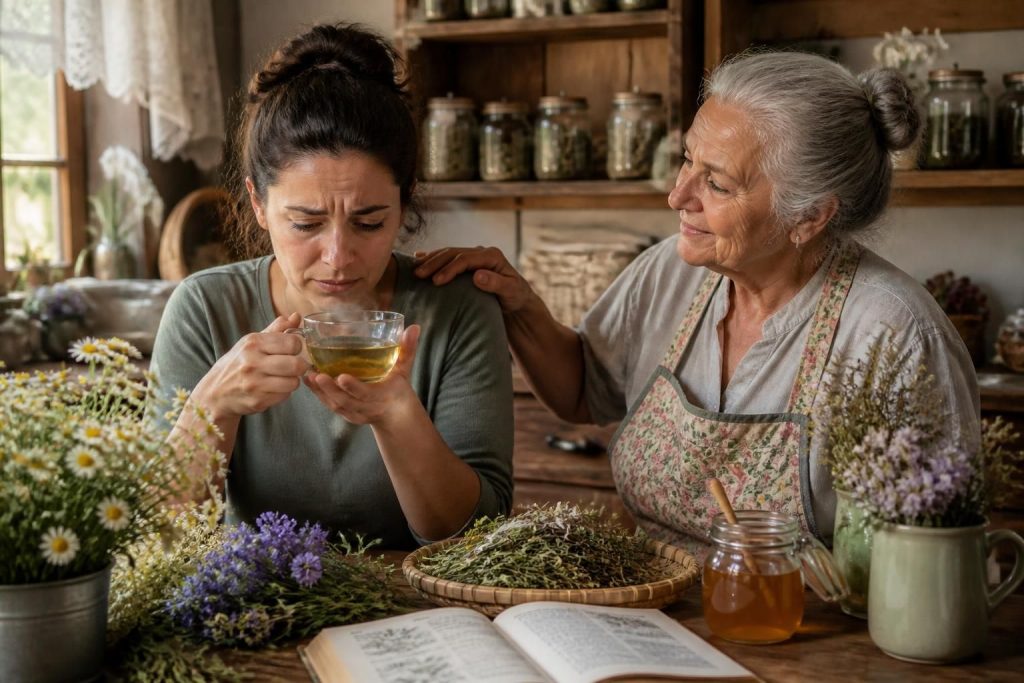 découvrez un remède de grand-mère efficace pour apaiser rapidement une crise d'angoisse et réduire l'anxiété naturellement.