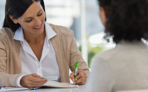photo femme et médecin